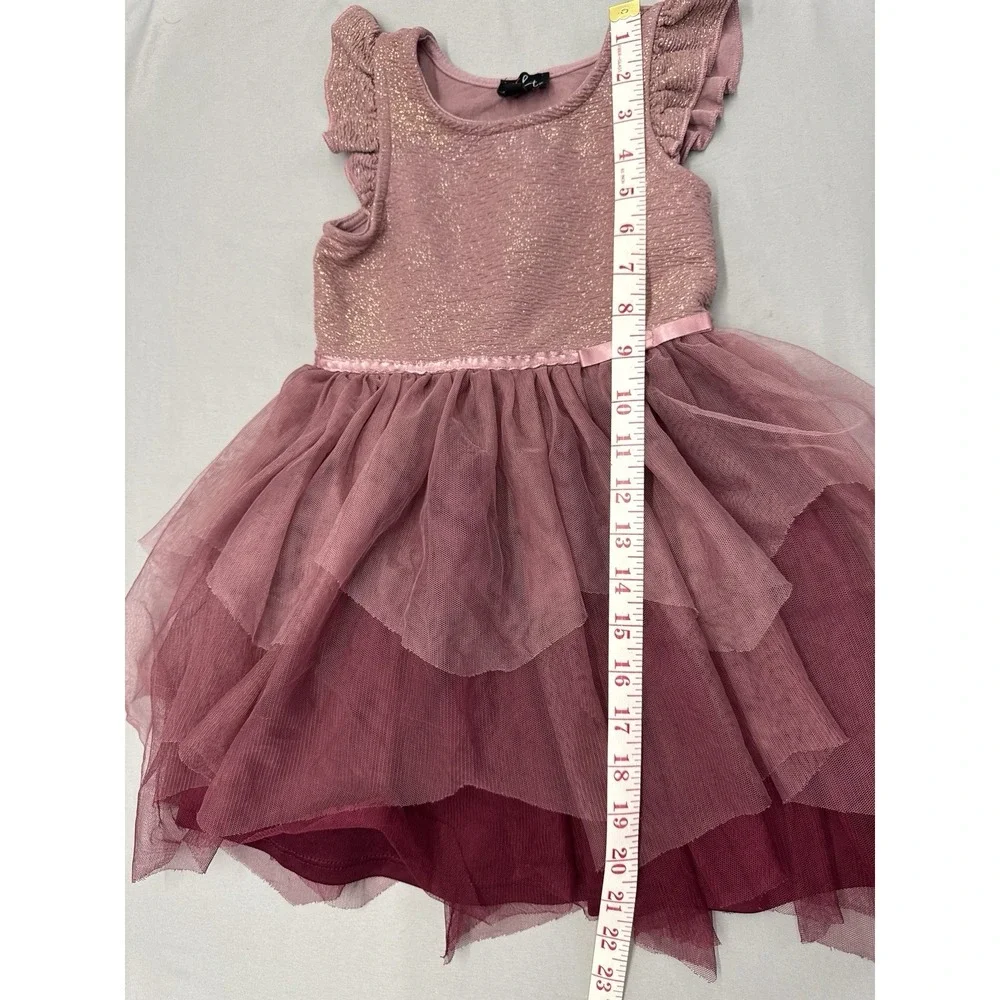 Toddler Size 6 Lilt Dress Shimmer Tulle Pink
